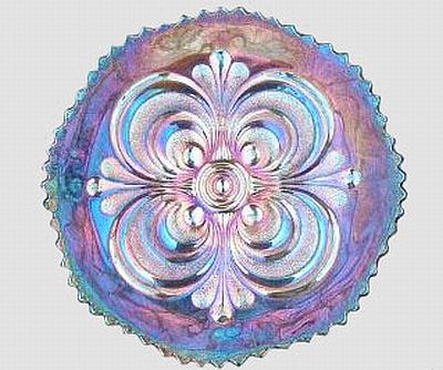 9.5 in. Helios SCROLL EMBOSSED Plate-Courtesy Jeff McGrady 