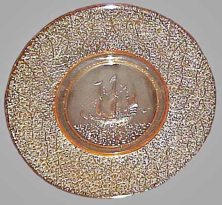 SAILING SHIP 8 in. Plate