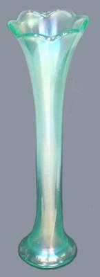 Ice Green PANELS Vase-13.5 in. high. Courtesy Remmen Auctions.