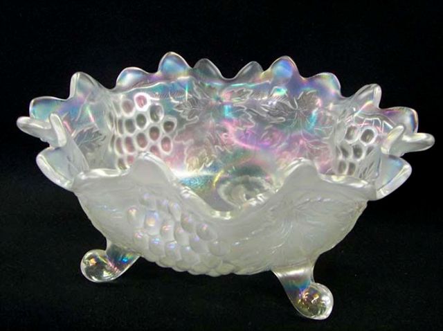 N. GRAPE & CABLE Low Fruit Bowl in White.$425., 4-09.