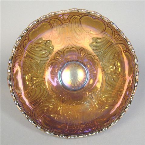 ROCOCO Dome ftd. Bowl-9 in.-Mgld. Courtesy Remmen Auctions..