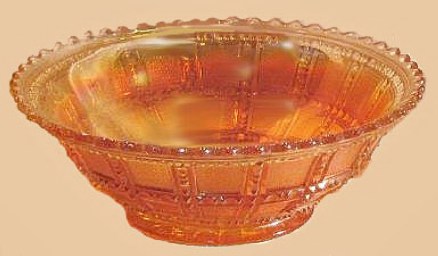  FROSTED BLOCK 8 - 9 inch Bowl - also made 7-8 inch size Bowl.