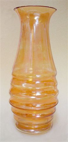 MELON RIB Vase, 7 in. tall, 2 3-8ths. base diam.Courtesy Margaret Dickinson..