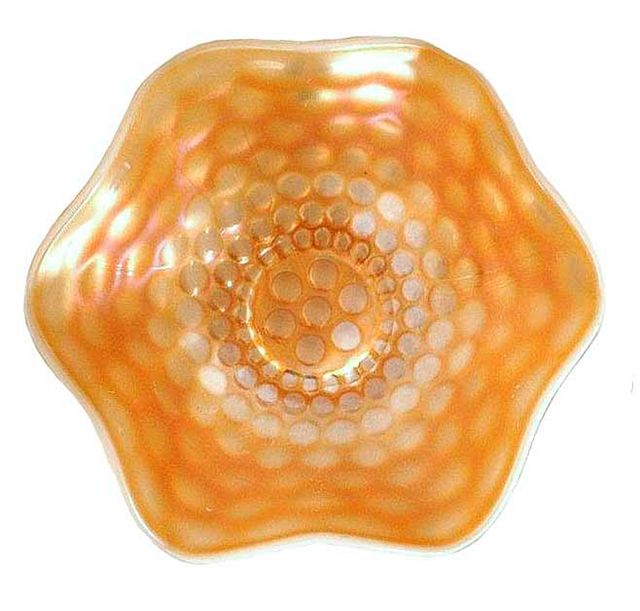 P.O. PEARLY DOTS 8.5 in.  Bowl. Courtesy Jerry & Carol Curtis..