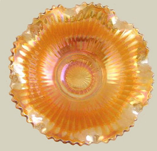  Imperial SMOOTH RAYS 7.5 in. bowl. 1910-Mgld.- 24 pt. star