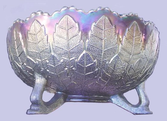 LEAF TIERS 8.5 in. Berry Bowl in Blue