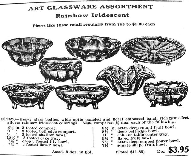 March 1924 Butler Bros. Ad showing the Optic Line from Imperial.