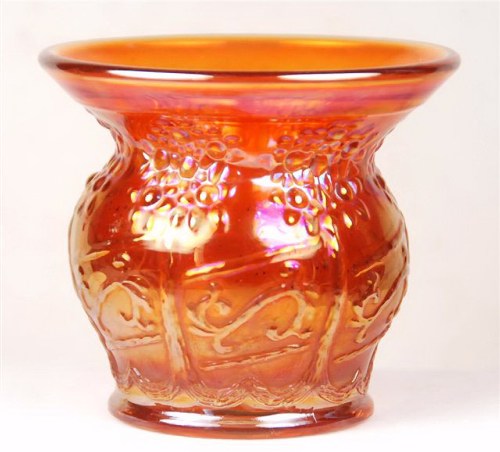 ORANGE TREE ORCHARD (former tumbler) 3.25 in. high x 2 & three-eighths in. base.$4650. eBay.