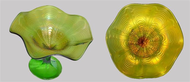 ROSALIND Vt. Compote in Green.