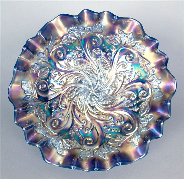 Only known BLUE SEAWEED 10 in. Bowl-3-1 edge