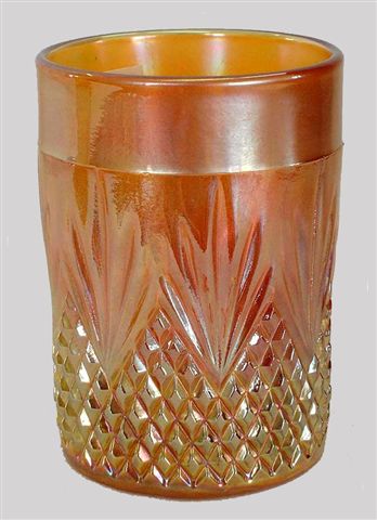 PINEAPPLE & FAN Tumbler-Courtesy Seeck Auctions..