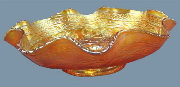 Collar Base TWO FLOWERS 9 in. Bowl - $275. 1-8-05