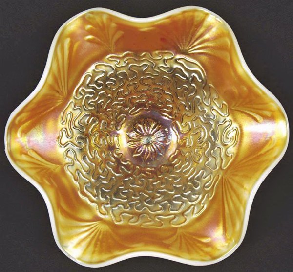 SOUTACHE (6 ruffle) 9 inch Bowl