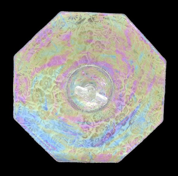 BROCADED SUMMERS GARDEN Handled Server