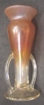 Mgld. TWO-HANDLED Vase - 8.5 in. high