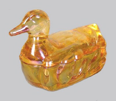 Flashed COVERED DUCK Courtesy Remmen Auctions