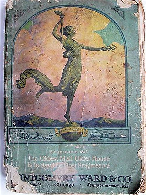 (Cover)-Spring & Summer 1923 Montgomery Ward Catalog
