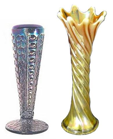 Formal and Spiralex vases