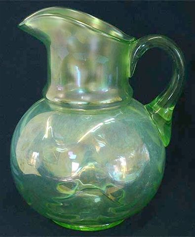 Unpainted CANNONBALL Pitcher-Ice Green-$45.Seeck.