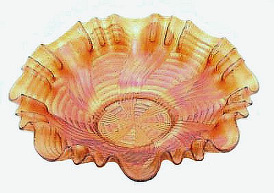 FANTAIL or Comet 3-1 edge Bowl. 9 inch.