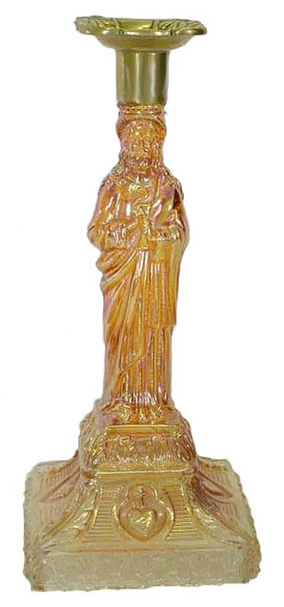 Brockwitz CHRISTUS Candlestick, 10 in. tall-metal candlestick.$675. 3-09-Seeck