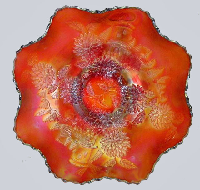 11 in. Red CHRYSANTHEMEM