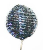 BEADED Top Hatpin - 2 in. x 1.75 in. (Head