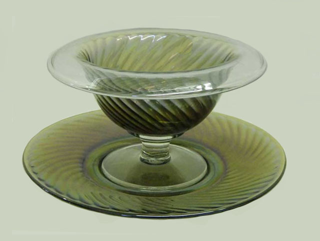 SWIRL RIB Mayo with Underplate-Smoke