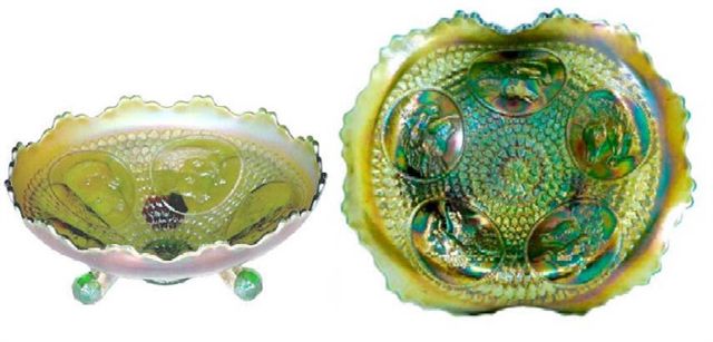 HORSE MEDALLION --7 in. Round & JIP ftd.- Green