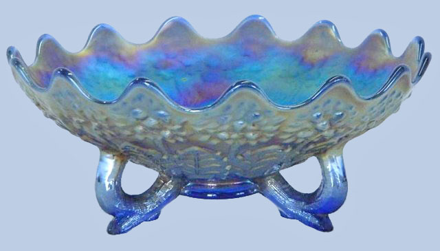 FENTON'S FLOWERS  7 in. whimsey-blue - Seeck Auctions