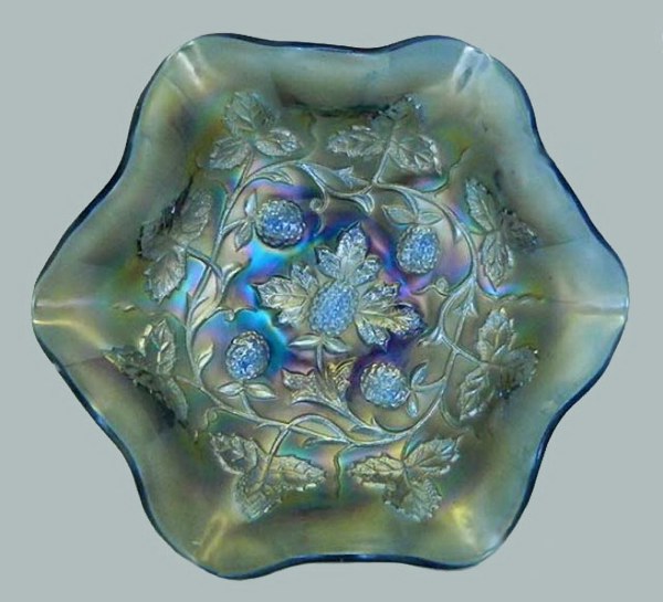 Blue 7 in. BLACKBERRY WREATH