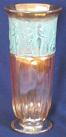 EGYPTIAN QUEEN - 7.5 in. Vase in Marigold