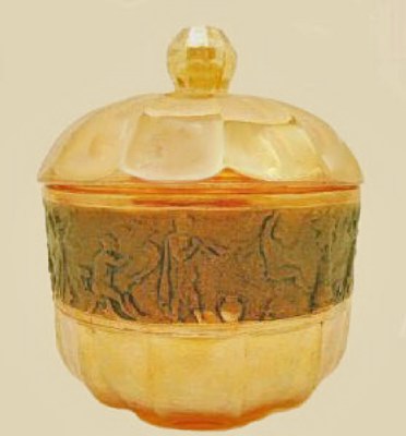 CLASSIC ARTS Powder Jar-Jos. Inwald. Shown in Rindskopf catalog 12A-1920-27