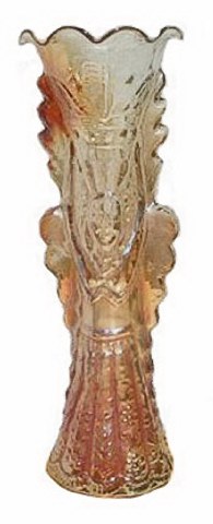 GODDESS Vase - 8 in. tall-Jain of Firozabad, India--a rare vase. A shorter version is 7.25 in. high