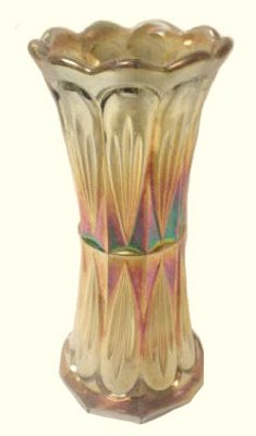TRIO Vase in blue - 8 inches tall.