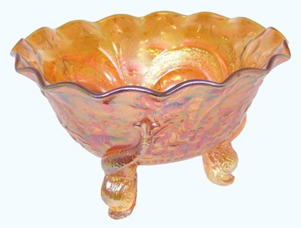 DIVING DOLPHINS 8 in. Bowl-Mgld. Courtesy Mickey Reichel.