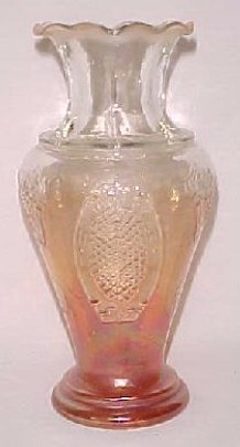 Jain GOA vase-6 and one-half in. tall