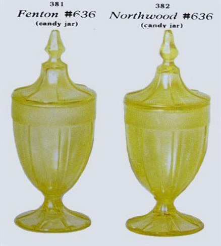 Topaz irid.Pg. 66-Fenton Glass-The First Twenty-Five Years