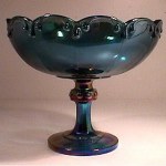 Blue carnival Garland Bowl