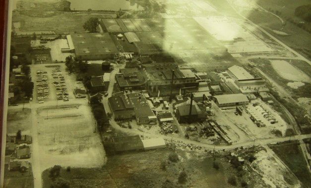 Indiana Glass from the air.