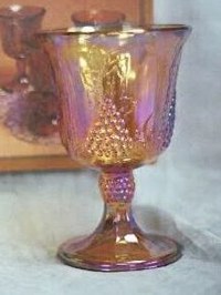 Gold Carnival Goblet