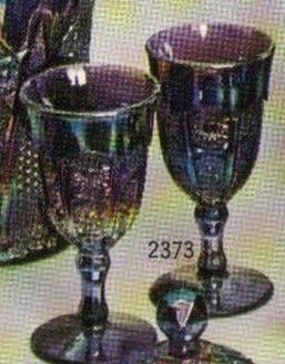 Purple Heirloom Stemmed Goblets