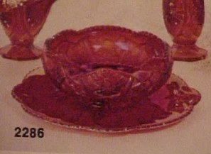 Dessert set, Indiana Sales Catalog Picture