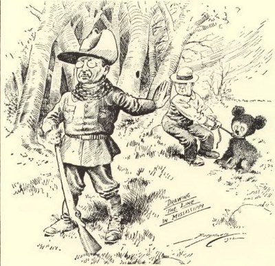 Teddy Roosevelt Cartoon