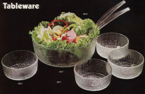 Salad Set - 1980 Indiana Glass Catalog