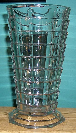 Tea Room - Crystal Vase - 1926 to 1931