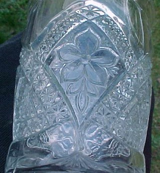 Flower Medallion Crystal Tumbler - 1916