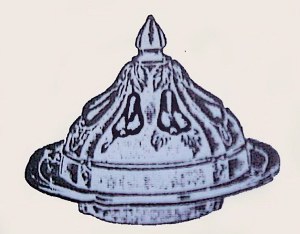 Bosc Pear Covered Butter Dish