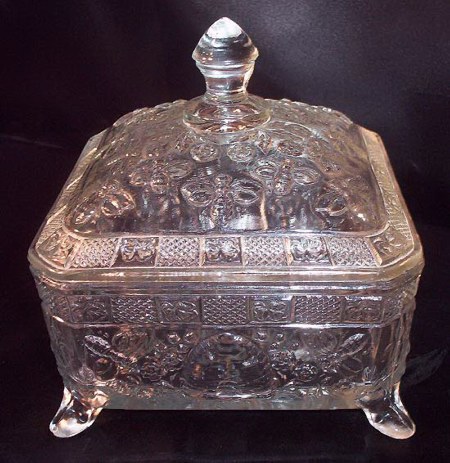 Indiana Glass Honey Box - Early 1900's