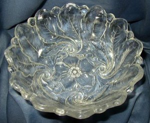 Wild Rose Crystal Bowl